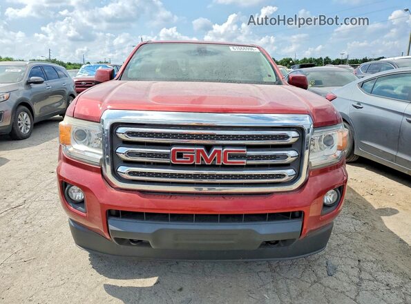 1GTH6CE35G1197130 2016 GMC CANYON Red Front view