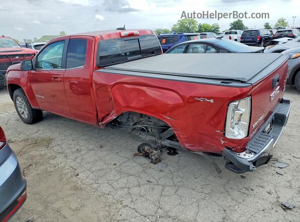 1GTH6CE35G1197130 2016 GMC CANYON Red Rear left