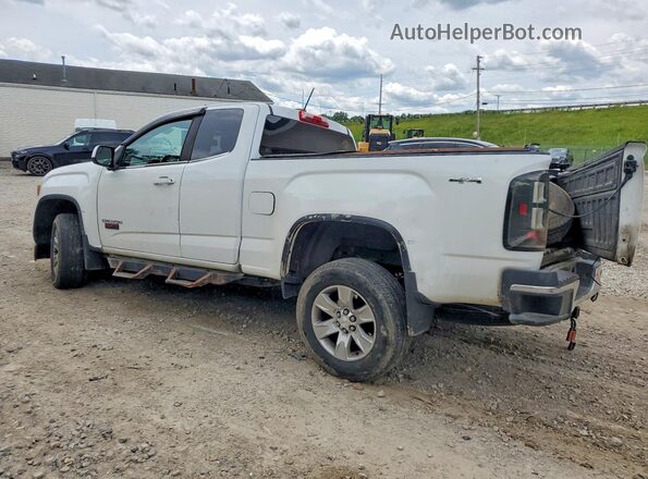 1GTH6CEN6J1201128 2018 GMC CANYON White უკანა მარცხენა