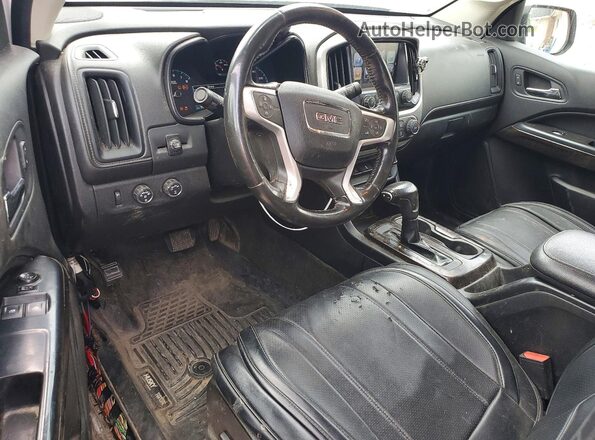 1GTH6CEN6J1201128 2018 GMC CANYON White წინა პანელის ხედი