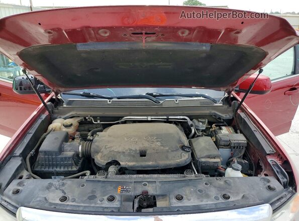 1GTH6CEN6J1293759 2018 GMC CANYON Burgundy Rear interior view