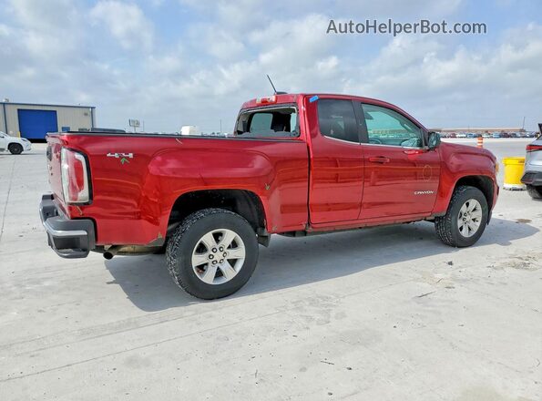 1GTH6CEN6J1293759 2018 GMC CANYON Burgundy Rear right