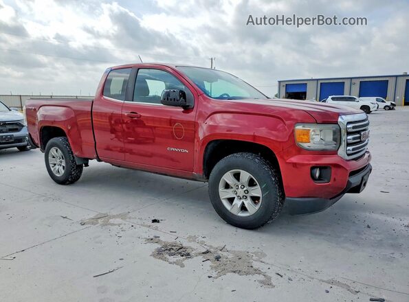 1GTH6CEN6J1293759 2018 GMC CANYON Burgundy Front right