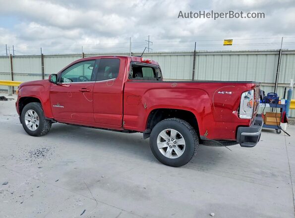 1GTH6CEN6J1293759 2018 GMC CANYON Burgundy Rear left