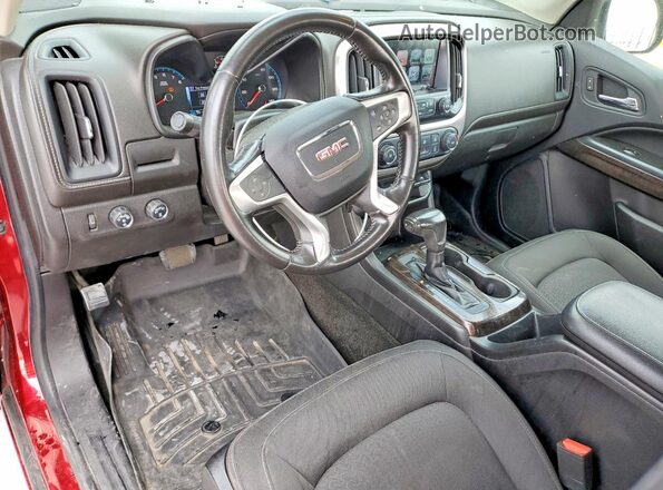 1GTH6CEN6J1293759 2018 GMC CANYON Burgundy Dashboard view