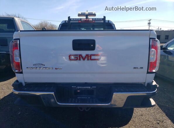 1GTH6CENXK1307261 2019 GMC CANYON White Հետևի տեսք