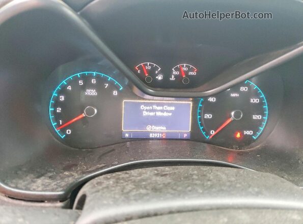 1GTH6CENXK1307261 2019 GMC CANYON White Սարքավորումների վահանակի տեսք