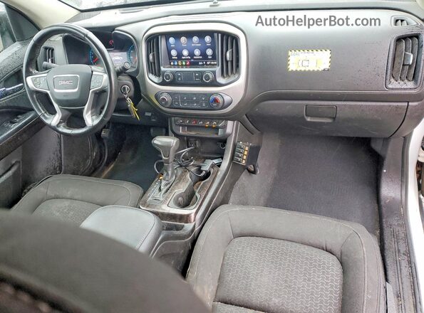 1GTH6CENXK1307261 2019 GMC CANYON White Առջևի վահանակի տեսք