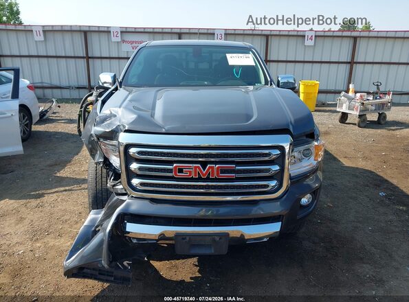 1GTH6DE39G1213853 2016 GMC CANYON Gray Widok wnętrza z tyłu