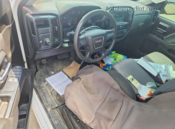 1GTN1LEC0JZ904404 2018 GMC SIERRA White Widok deski rozdzielczej