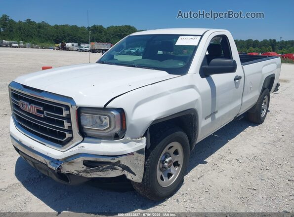 1GTN1LEC4JZ902767 2018 GMC SIERRA White Przód lewy