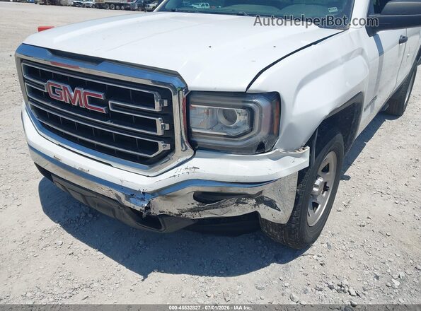 1GTN1LEC4JZ902767 2018 GMC SIERRA White Widok z przodu