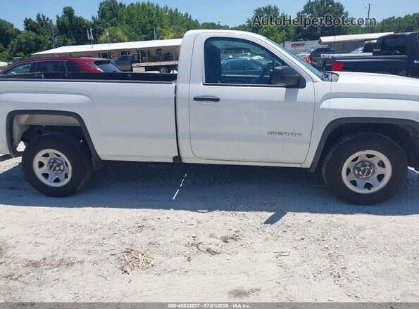 1GTN1LEC4JZ902767 2018 GMC SIERRA White Widok wnętrza z tyłu