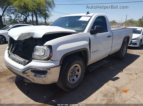 1GTN1LEC5JZ137701 2018 GMC SIERRA Белый Передняя левая четверть