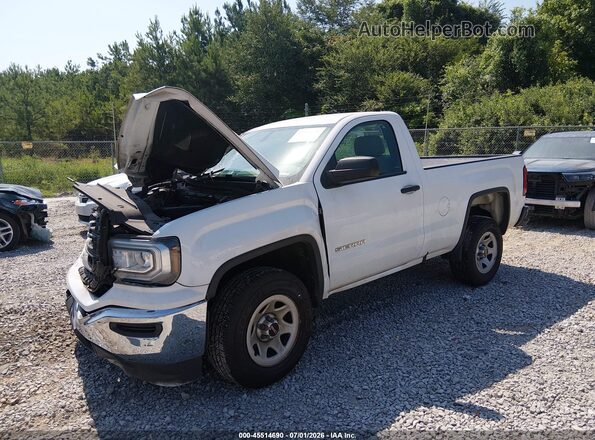 1GTN1LEHXGZ129016 2016 GMC SIERRA White Առջևի ձախ երեք քառորդ տեսարան
