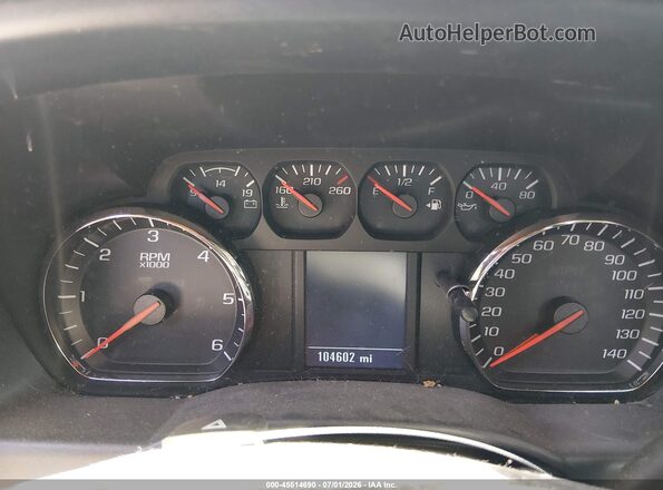 1GTN1LEHXGZ129016 2016 GMC SIERRA White Հետևի նստատեղերի տեսք