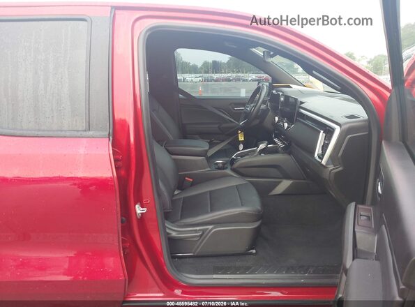 1GTP1BEK9S1145469 2025 GMC CANYON Красный Вид салона спереди