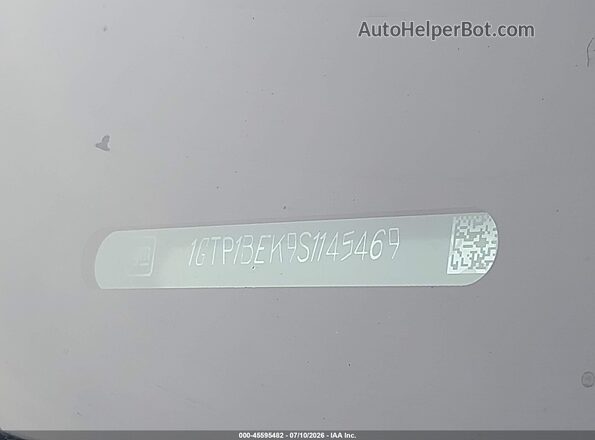 1GTP1BEK9S1145469 2025 GMC CANYON Красный Вид подкапотного пространства
