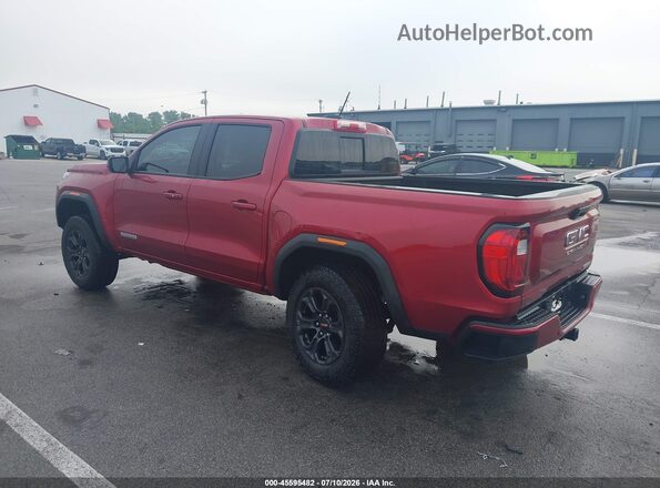 1GTP1BEK9S1145469 2025 GMC CANYON Красный Задняя левая четверть