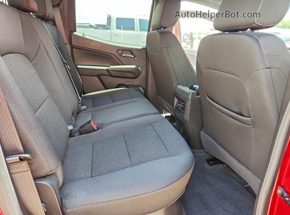 1GTP1BEK9S1148341 2025 GMC CANYON Red უკანა სავარძლების ხედი