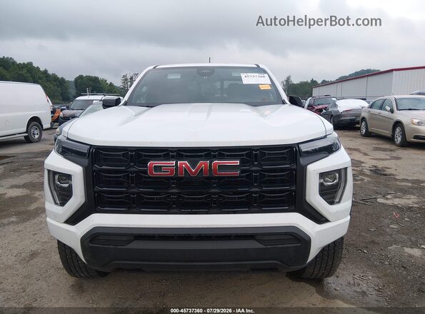 1GTP2BEK7S1198152 2025 GMC CANYON White Widok zestawu wskaźników