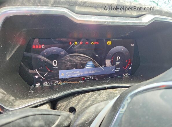 1GTP2BEK7T1171292 2026 GMC CANYON Blue Սարքավորումների վահանակի տեսք