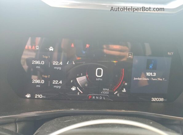 1GTP5BEK1R1120323 2024 GMC CANYON Black ხელსაწყოთა პანელის ხედი