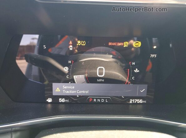 1GTP5BEK3P1210036 2023 GMC CANYON White Instrument cluster view