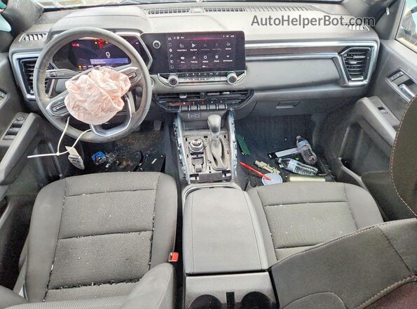 1GTP6BEK3R1298554 2024 GMC CANYON Black Widok deski rozdzielczej