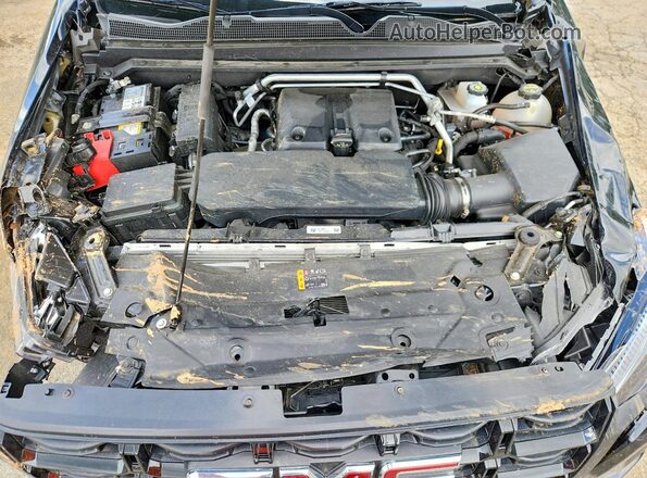 1GTP6BEK3R1298554 2024 GMC CANYON Black Widok wnętrza z tyłu