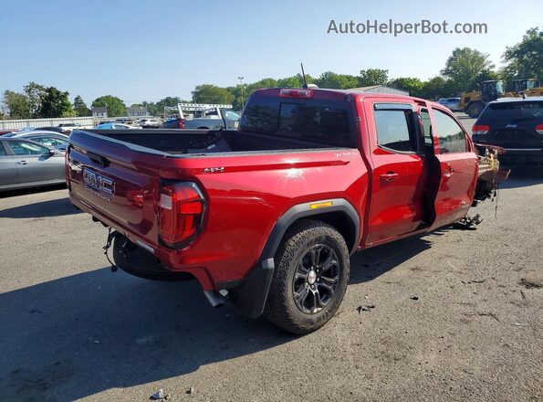 1GTP6BEK9P1268911 2023 GMC CANYON Red Задня права чверть