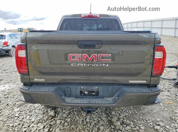 1GTP6BEKXP1210760 2023 GMC CANYON Зеленый Вид сзади