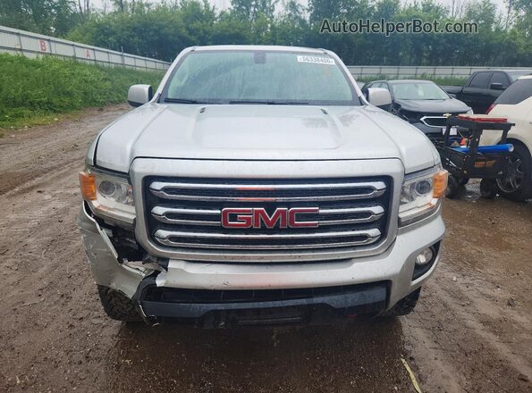 1GTP6CE11G1369776 2016 GMC CANYON Silver წინა ხედი