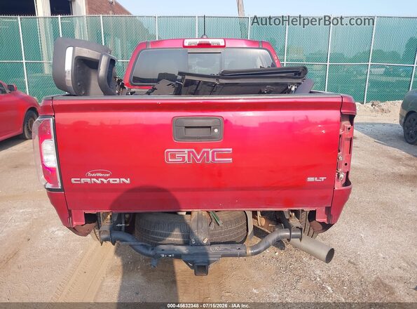 1GTP6DE11H1289031 2017 GMC CANYON Red 