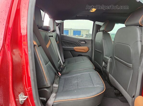 1GTP6DEK2R1244531 2024 GMC CANYON Red უკანა სავარძლების ხედი