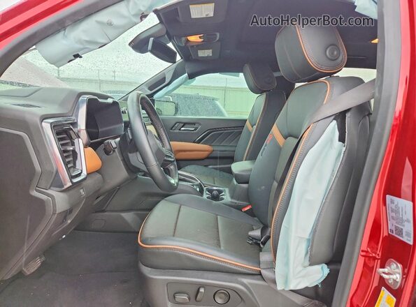 1GTP6DEK2R1244531 2024 GMC CANYON Red წინა სალონის ხედი