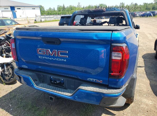 1GTP6DEK3P1267748 2023 GMC CANYON Blue Widok z tyłu