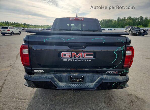 1GTP6DEK5R1318184 2024 GMC CANYON Black Widok z tyłu