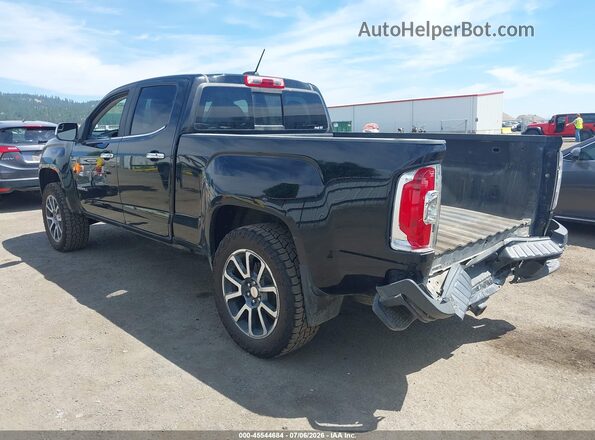 1GTP6EE10H1164124 2017 GMC CANYON Black Rear left
