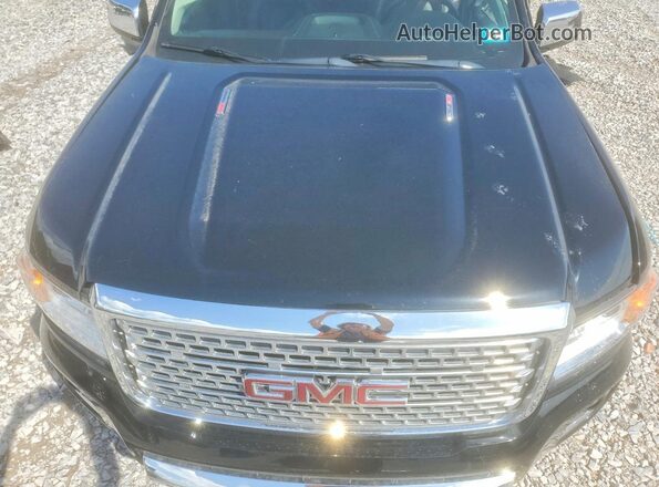 1GTP6EE17K1201161 2019 GMC CANYON Black Սալոնի հետևի տեսք