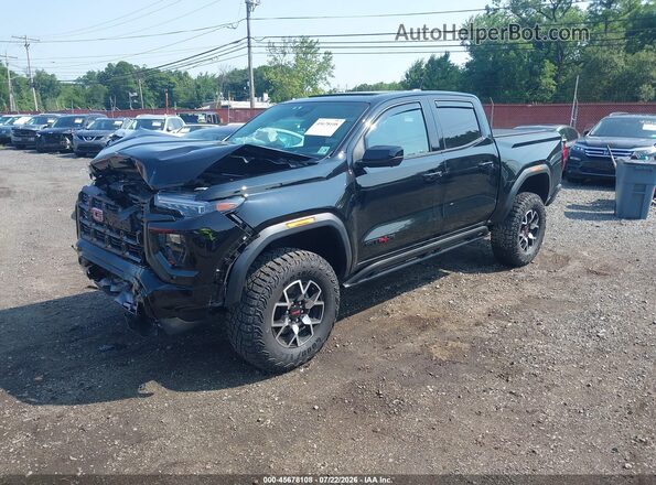 1GTP6EEK4R1219250 2024 GMC CANYON Black Առջևի ձախ երեք քառորդ տեսարան