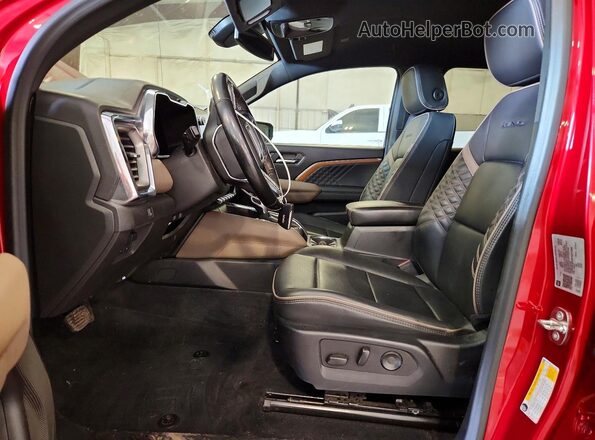 1GTP6FEK3P1217394 2023 GMC CANYON Red Front interior view