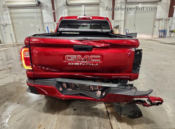 1GTP6FEK3P1217394 2023 GMC CANYON Red Rear view