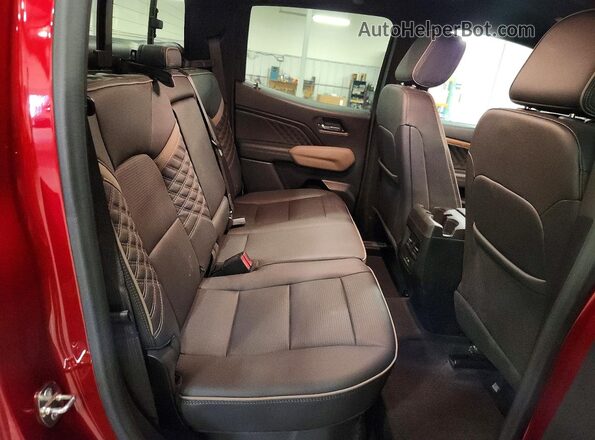 1GTP6FEK3P1217394 2023 GMC CANYON Red Rear seats view