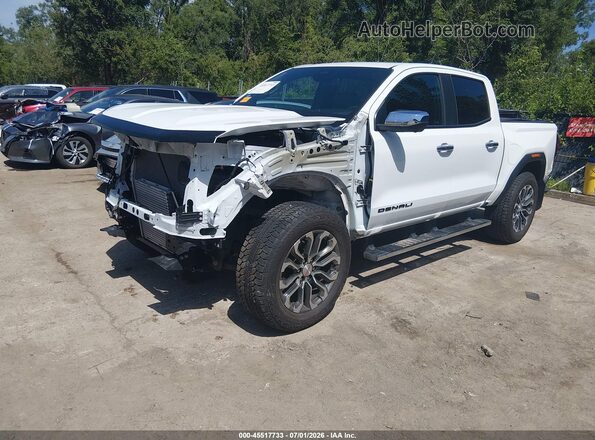 1GTP6FEK7R1221094 2024 GMC CANYON White Առջևի ձախ երեք քառորդ տեսարան