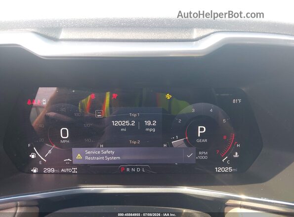 1GTP6FEKXR1302994 2024 GMC CANYON Black Հետևի նստատեղերի տեսք