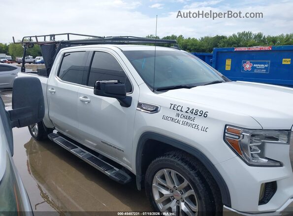 1GTP8BEK5LZ267521 2020 GMC SIERRA White Widok wnętrza z tyłu