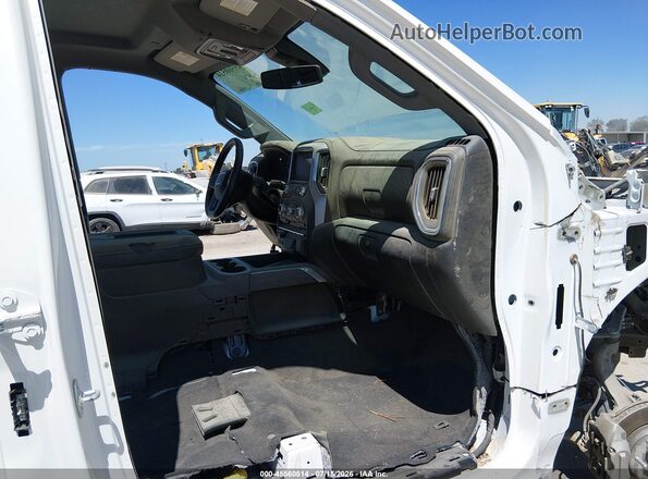 1GTP8DED7LZ305151 2020 GMC SIERRA White Вид салону спереду