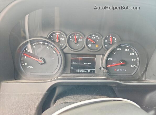 1GTP9AEH6LZ155581 2020 GMC SIERRA Silver Սարքավորումների վահանակի տեսք