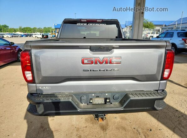 1GTP9AEK5NZ165341 2022 GMC SIERRA Gray უკანა ხედი